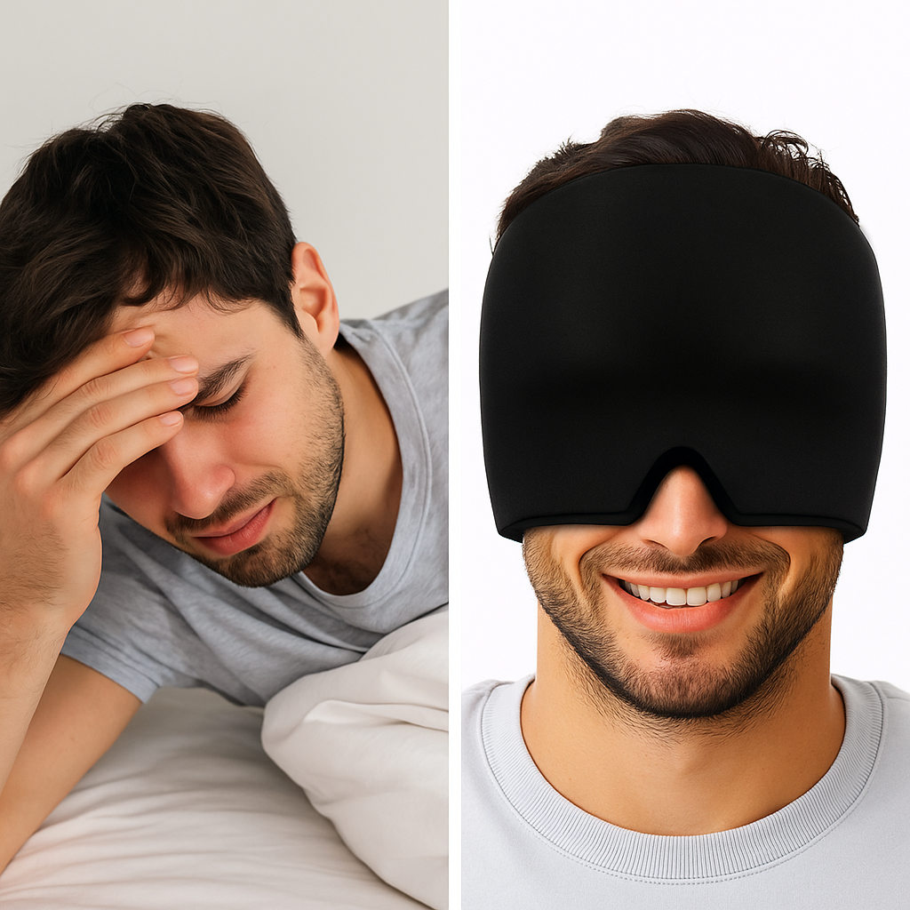 GORRO DE GEL ALIVIO DE MIGRAÑA