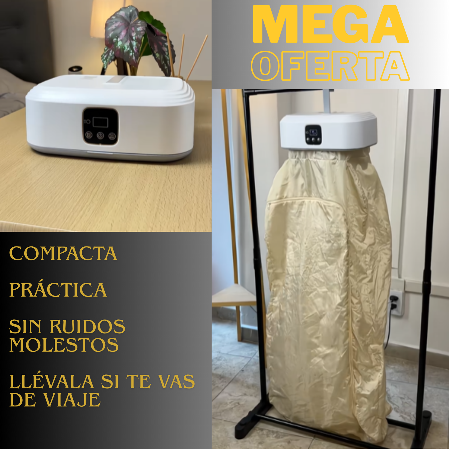 Secadora de ropa portatil